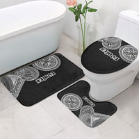 Samoa Traditional Tattoo Bathroom Set Tribal Tatau Pattern