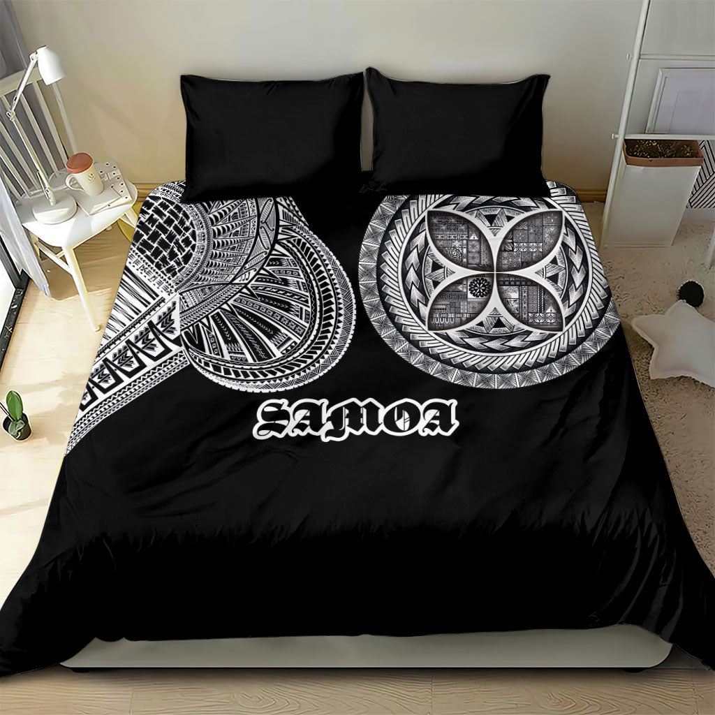 Samoa Traditional Tattoo Bedding Set Tribal Tatau Pattern