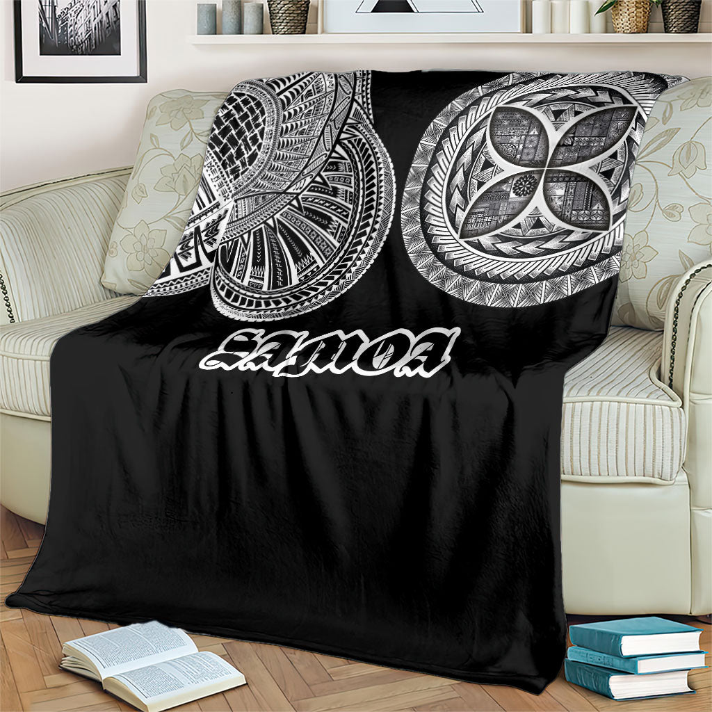 Samoa Traditional Tattoo Blanket Tribal Tatau Pattern