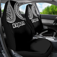 Samoa Traditional Tattoo Car Seat Cover Tribal Tatau Pattern