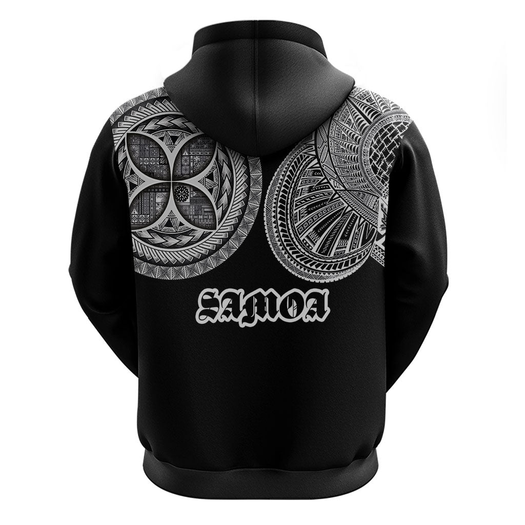 Samoa Traditional Tattoo Hoodie Tribal Tatau Pattern