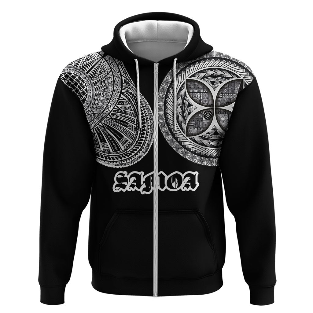 Samoa Traditional Tattoo Hoodie Tribal Tatau Pattern