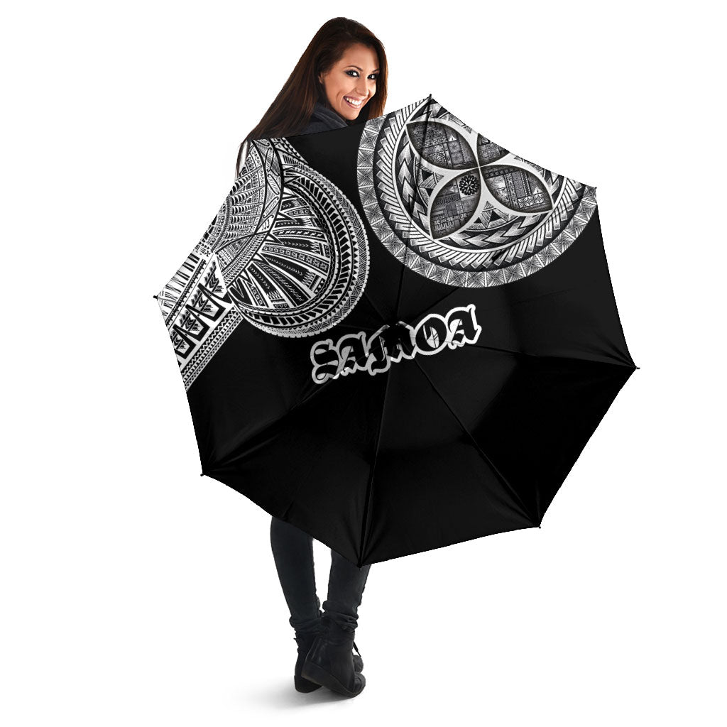 Samoa Traditional Tattoo Umbrella Tribal Tatau Pattern