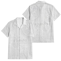 Samoa Lotu Tamaiti Family Matching Puletasi and Hawaiian Shirt Tribal Tatau with Siapo Pattern