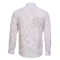 Tonga Faka Sepitema Family Matching Puletasi and Hawaiian Shirt Ngatu Pattern with Plumeria and Hibiscus