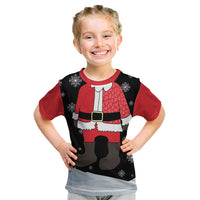 Polynesian Santa Claus Costume Funny Kid T Shirt