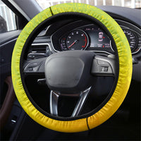 Hawaiian Mango Mele Kalikimaka Steering Wheel Cover Santa Claus Surfing with Turtle Mango Christmas