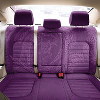 Hawaiian Turtle and Shark Back Car Seat Cover Kakau Tribal with Polynesian Pattern Pink Color