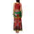 Tonga Christmas Family Matching Tank Maxi Dress and Hawaiian Shirt Coat of Arms and Map Beautiful Merry Xmas Snowflake LT03 - Polynesian Pride