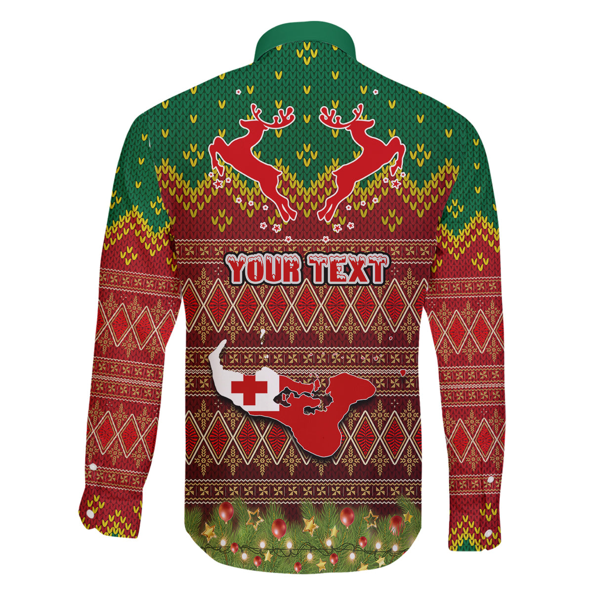 Personalised Tonga Christmas Family Matching Tank Maxi Dress and Hawaiian Shirt Coat of Arms and Map Beautiful Merry Xmas Snowflake LT03 - Polynesian Pride