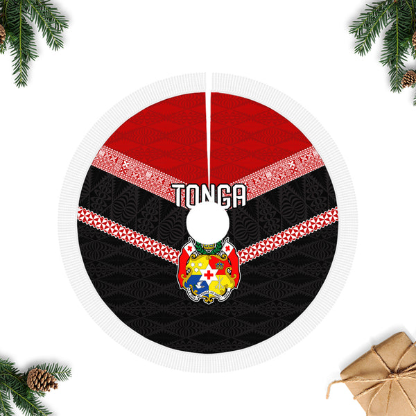 (Custom Personalised) Tonga Premium Blanket Tongan Coat Of Arms Ngatu Pattern LT14 main image 0