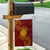 Tonga Ha'apai High School Garden Flag Ngatu and Maori Ethnic Tribal Pattern LT03 - Polynesian Pride