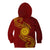 Tonga Ha'apai High School Kid Hoodie Ngatu and Maori Ethnic Tribal Pattern LT03 - Polynesian Pride