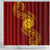 Tonga Ha'apai High School Shower Curtain Ngatu and Maori Ethnic Tribal Pattern LT03 - Polynesian Pride