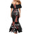 Aotearoa Toitu Te Tiriti Mermaid Dress Maori Taniwha Haka - Honour the Treaty LT03