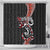 Aotearoa Toitu Te Tiriti Shower Curtain Maori Taniwha Haka - Honour the Treaty LT03