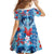 Hawaiian Dolphin Love Couple - Ocean Heart Family Matching Summer Maxi Dress and Hawaiian Shirt