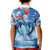 Hawaiian Dolphin Love Couple - Ocean Heart Kid Polo Shirt