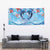 Hawaiian Dolphin Love Couple - Ocean Heart Tapestry