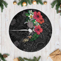 Hawaiian Tropical Plants and Turtles Tree Skirt Polynesian Art Motifs