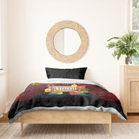 Hawaiian Elements and Polynesian Tattoo Bedding Set