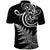 New Zealand Octopus Tattoo and Fern Polo Shirt Maori Pattern