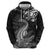 New Zealand Crocodile Tattoo and Fern Hoodie Maori Pattern