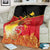 Papua New Guinea Independence Day Blanket Happy Anniversary 50th Bird-of-paradise Melanesian Tattoos - Polynesian Pride