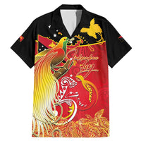 Papua New Guinea Independence Day Family Matching Mermaid Dress and Hawaiian Shirt Happy Anniversary 50th Bird-of-paradise Melanesian Tattoos - Polynesian Pride