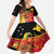 Papua New Guinea Independence Day Family Matching Summer Maxi Dress and Hawaiian Shirt Happy Anniversary 50th Bird-of-paradise Melanesian Tattoos - Polynesian Pride