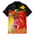 Papua New Guinea Independence Day Family Matching Summer Maxi Dress and Hawaiian Shirt Happy Anniversary 50th Bird-of-paradise Melanesian Tattoos - Polynesian Pride