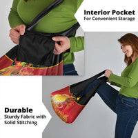 Papua New Guinea Independence Day Grocery Bag Happy Anniversary 50th Bird-of-paradise Melanesian Tattoos - Polynesian Pride