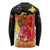 Papua New Guinea Independence Day Long Sleeve Shirt Happy Anniversary 50th Bird-of-paradise Melanesian Tattoos - Polynesian Pride