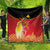 Papua New Guinea Independence Day Quilt Happy Anniversary 50th Bird-of-paradise Melanesian Tattoos - Polynesian Pride
