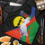 New Caledonia Apron Kagu Bird and The Seal with Melanesian Culture - Polynesian Pride