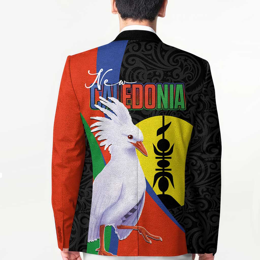 New Caledonia Blazer Kagu Bird and The Seal with Melanesian Culture - Polynesian Pride