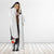 New Caledonia Hooded Blanket Kagu Bird and The Seal with Melanesian Culture - Polynesian Pride