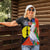 New Caledonia Women Polo Shirt Kagu Bird and The Seal with Melanesian Culture - Polynesian Pride