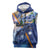 Marshall Islands Manit Day Sleeveless Hoodie Grunge National Flag with Whales and Tribal Tattoos - Polynesian Pride