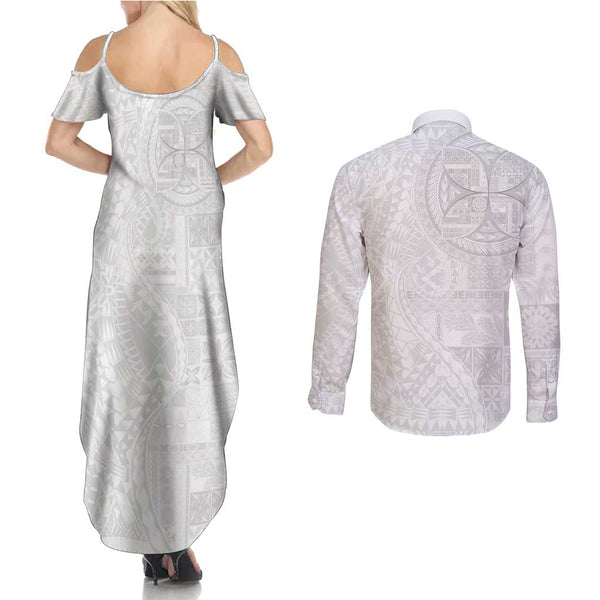 Samoan Sun Long Sleeve Cardigan - Plus