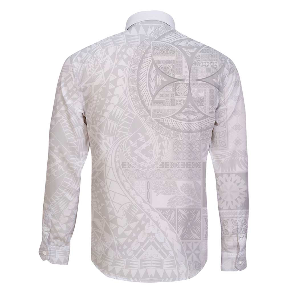 Samoan Culture-Lotu Tamaiti Family Matching Puletasi and Hawaiian Shirt Siapo and Polynesian Art Tattoos - Polynesian Pride