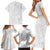 Samoan Culture-Lotu Tamaiti Family Matching Short Sleeve Bodycon Dress and Hawaiian Shirt Siapo and Polynesian Art Tattoos - Polynesian Pride