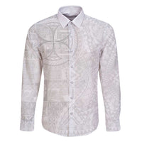 Samoan Culture-Lotu Tamaiti Family Matching Summer Maxi Dress and Hawaiian Shirt Siapo and Polynesian Art Tattoos - Polynesian Pride