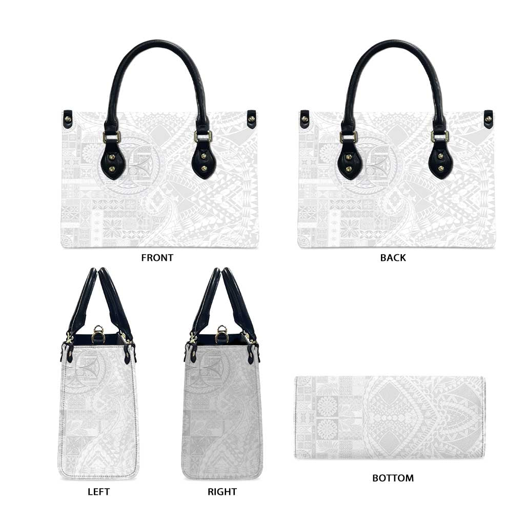 Samoan Culture-Lotu Tamaiti Leather Bag Siapo and Polynesian Art Tattoos - Polynesian Pride