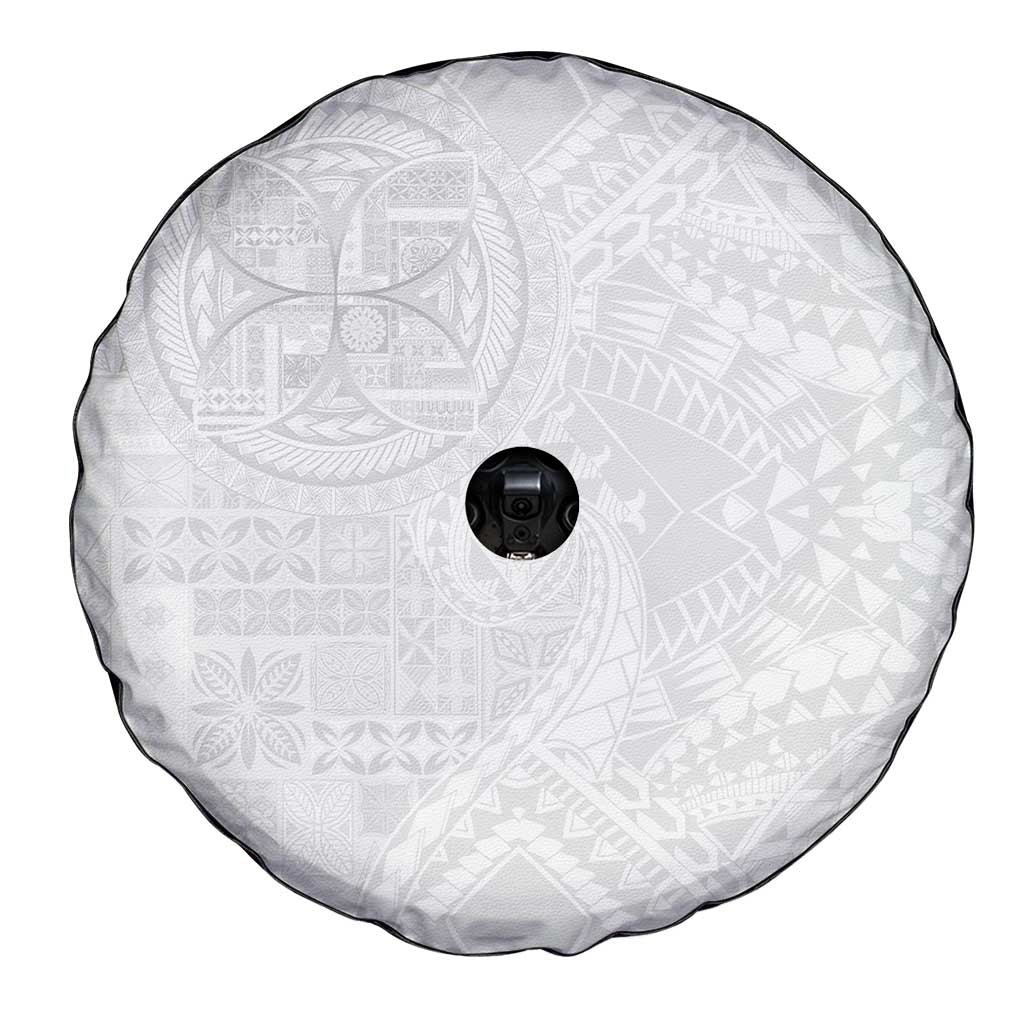 Samoan Culture-Lotu Tamaiti Spare Tire Cover Siapo and Polynesian Art Tattoos - Polynesian Pride