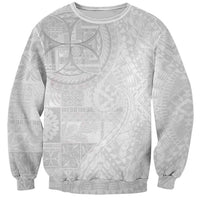 Samoan Culture-Lotu Tamaiti Sweatshirt Siapo and Polynesian Art Tattoos - Polynesian Pride