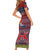 kiribati-christmas-family-matching-short-sleeve-bodycon-dress-and-hawaiian-shirt-coat-of-arms-and-map-beautiful-merry-xmas-snowflake