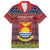 personalised-kiribati-christmas-kid-hawaiian-shirt-coat-of-arms-and-map-beautiful-merry-xmas-snowflake