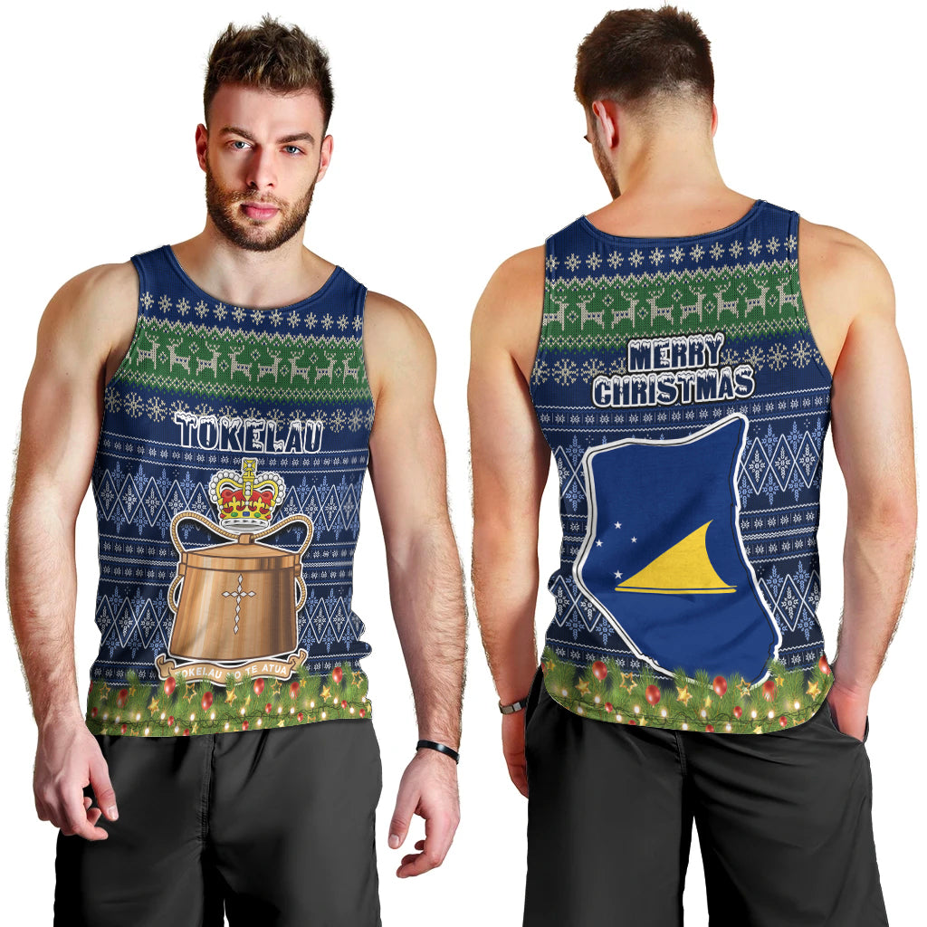 tokelau-christmas-men-tank-top-coat-of-arms-and-map-beautiful-merry-xmas-snowflake