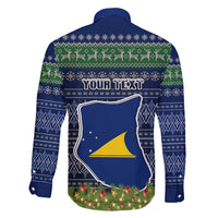 personalised-tokelau-christmas-family-matching-tank-maxi-dress-and-hawaiian-shirt-coat-of-arms-and-map-beautiful-merry-xmas-snowflake